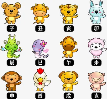 十二生肖免抠
