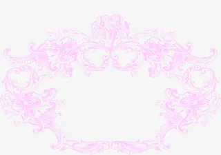 粉色唯美浪漫婚礼免抠