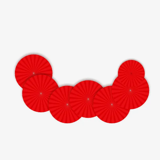 节日圆形元素免抠