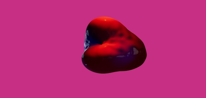 立体  3D 深红  透明 PPT背景高清