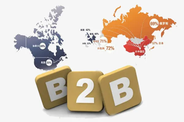 B2B全球电商跨境电商免抠