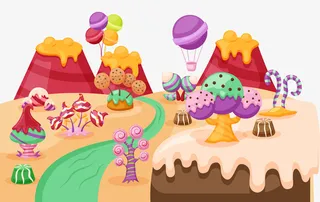 卡通糖果免抠素材免抠