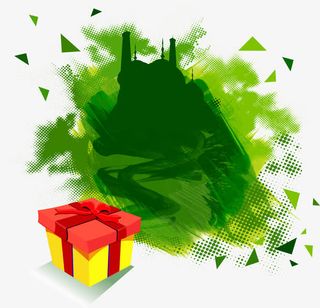 绿色水彩涂鸦背景招生海报