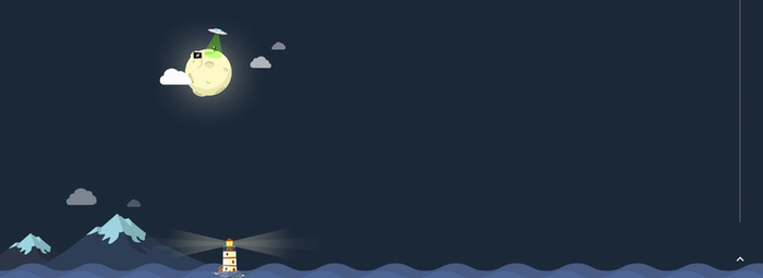 海上的夜晚高清