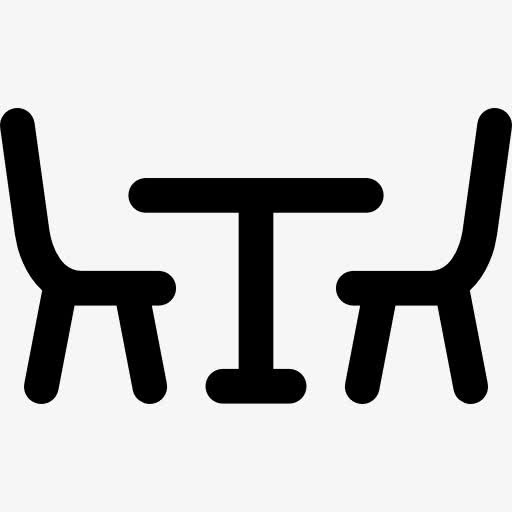 餐桌与椅子图标免抠