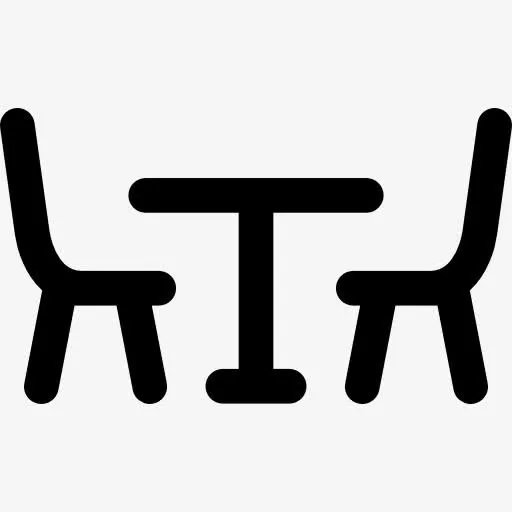 餐桌与椅子图标免抠