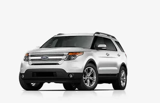 银色福特座驾免抠