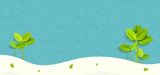 电商小暑夏季小清新简约海报banner高清