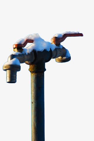 积雪水龙头免抠