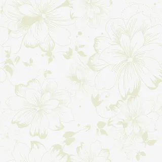 小清新黄色花纹免抠