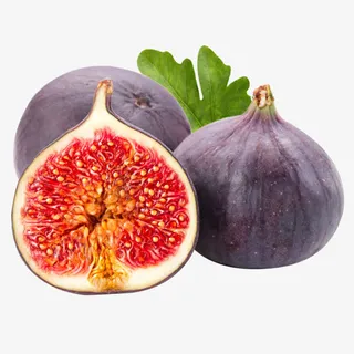 紫色高清无花果水果免抠