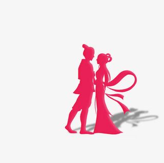 牛郎织女七夕相会免抠
