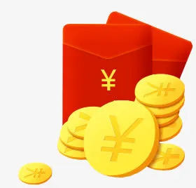 红包金币商务免抠