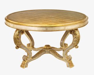 厨具手绘桌子 复古圆桌免抠