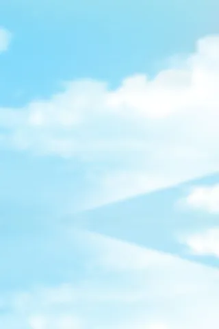 春天 春风 蓝天 白云 天空 蓝色 云朵免抠背景场景背景元素