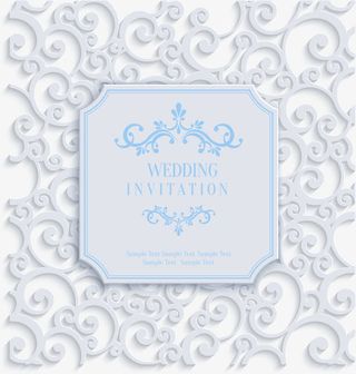 白色中国风祥云纹理免抠