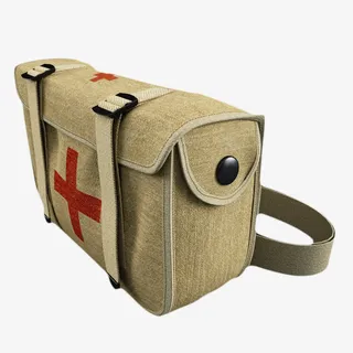 挎着急救包免抠