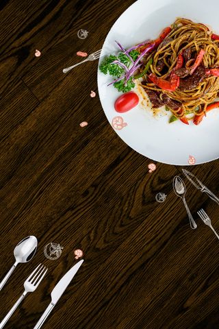 时尚美食餐饮海报高清