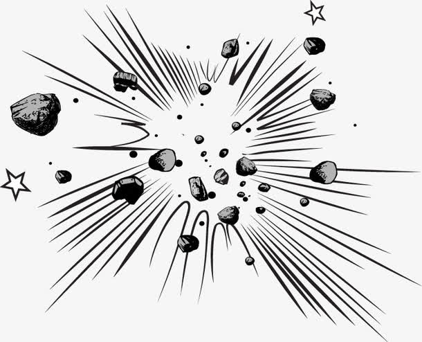 爆炸图案免抠