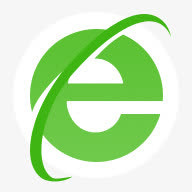 扁平LOGO-360浏览器免抠