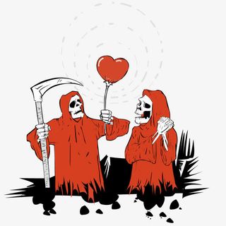 矢量死神人物免抠