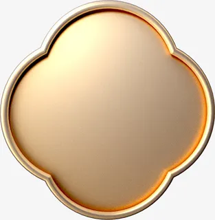 中式的四角梅花免抠