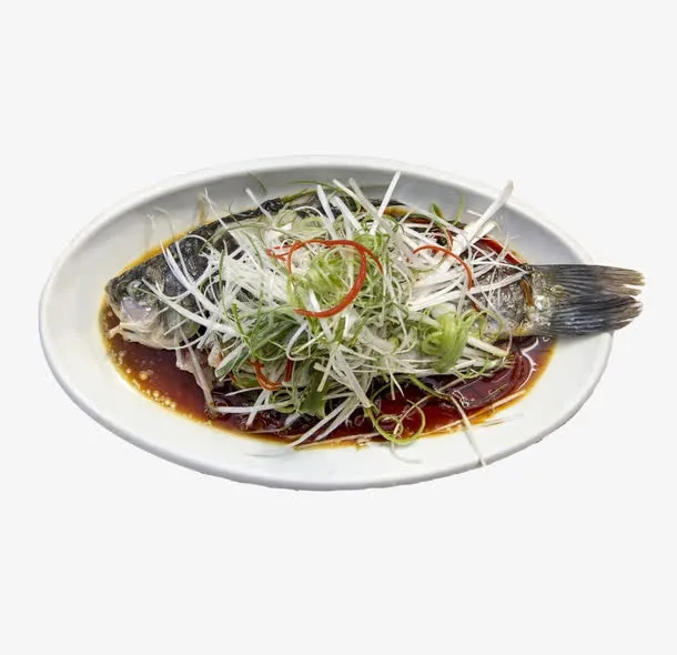 美味清蒸鲈鱼免抠