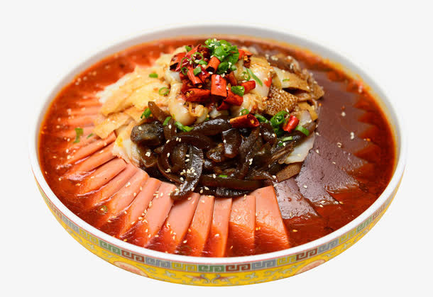 毛血旺免抠