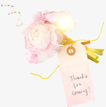 粉色盛开牡丹花束免抠