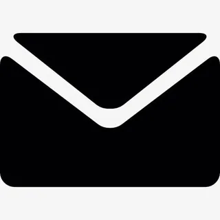 黑色信封图标免抠