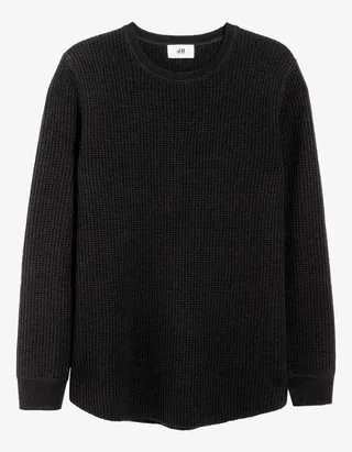 黑色男士毛衣免抠