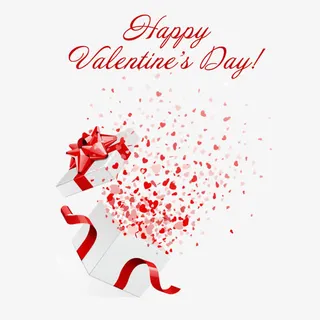 情人节礼盒免抠