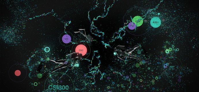 信息化背景装饰高清