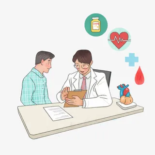 医生和病人免抠