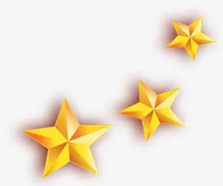 渐变的五角星背景图片