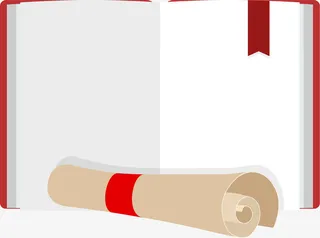 世界知识产权日白色书本免抠