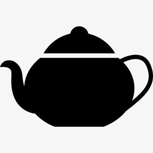 瓷茶壶图标免抠
