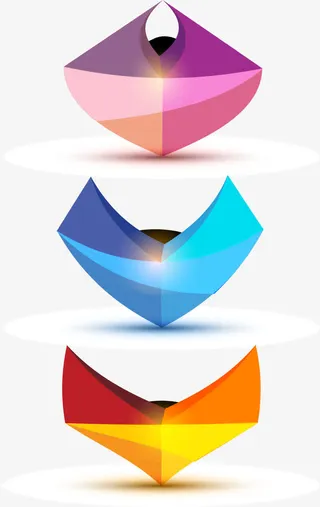 彩色渐变背景装饰