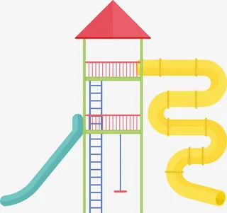 儿童节水上游乐场免抠