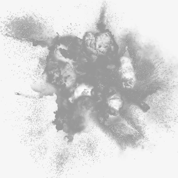 爆炸烟雾火焰火花免抠