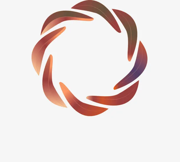 麻花形圆环免抠