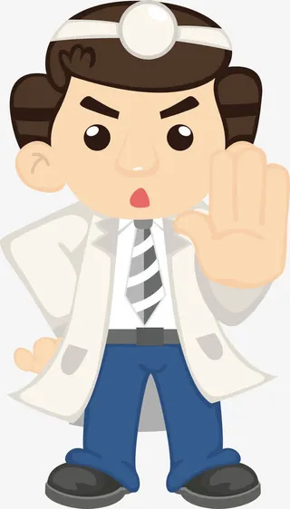 卡通医护人员免抠