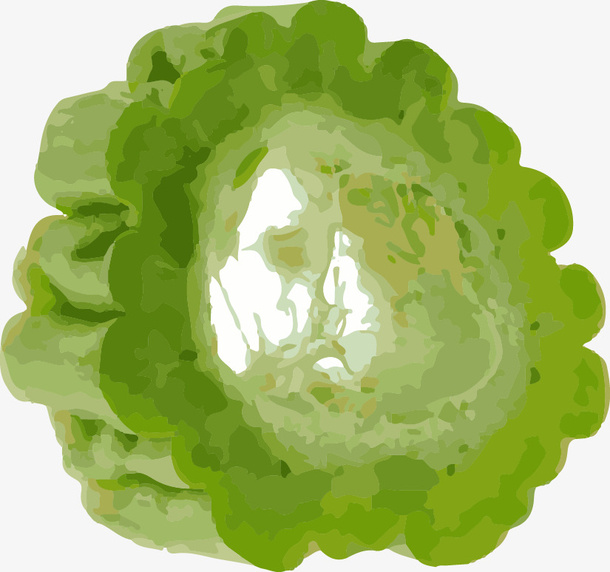 手绘矢量苦瓜免抠
