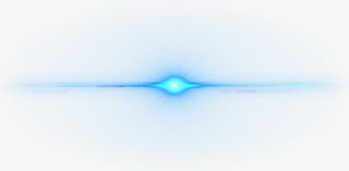 蓝色发光效果光效免抠
