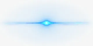 蓝色发光效果光效免抠