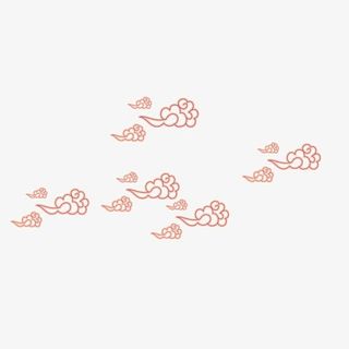 中国风祥云图案免抠