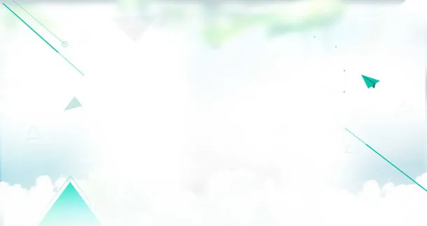 白云下的各种漂浮素材免抠