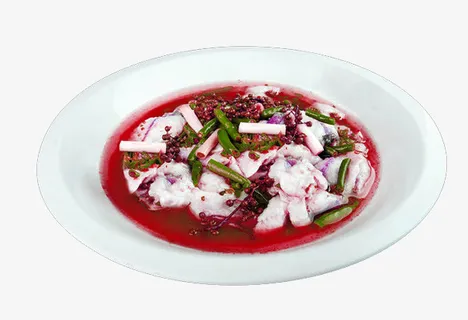 麻辣鲜香青花椒鱼片免抠