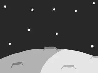 太空背景星球月球星星