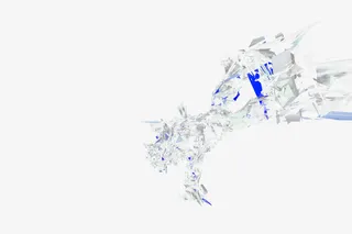 创意科技图案  破碎的玻璃免抠